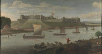 Castello di Windsor dalla riva del Buckinghamshire da Unknown artist