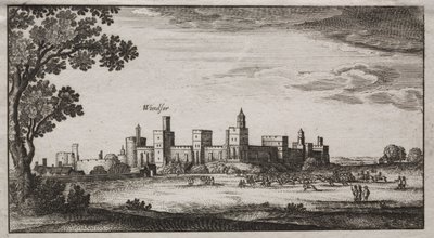 Castello di Windsor da sud-est da Unknown artist