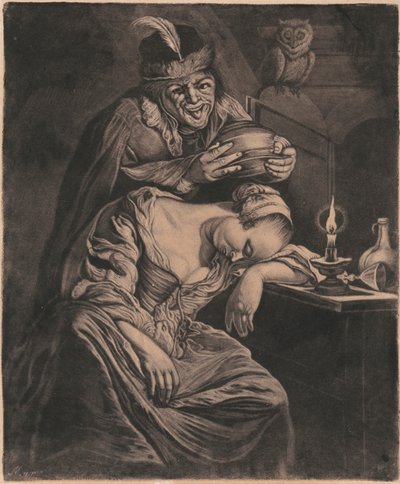 Il vino è un beffardo da Unknown artist