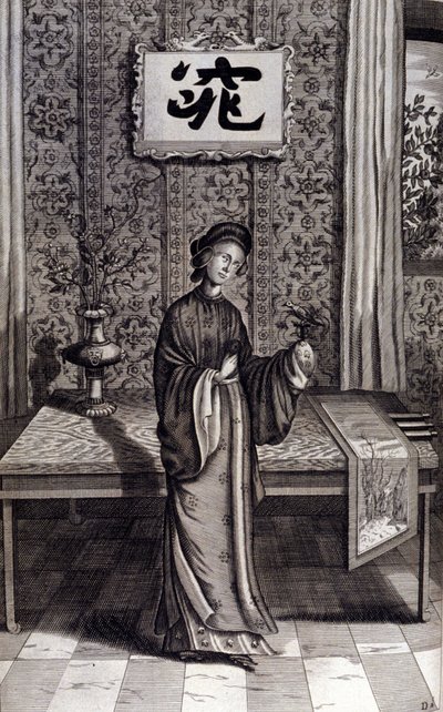 Donna della nobiltà cinese. 
