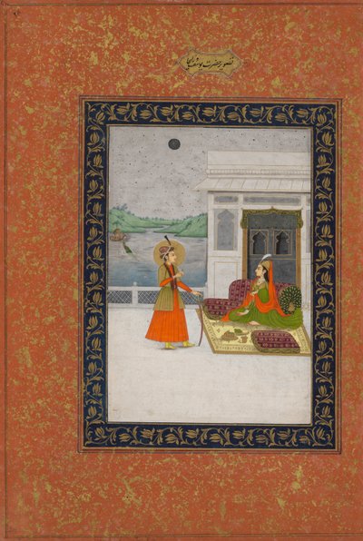 Incontro tra Yusuf e Zulaykha da Unknown artist