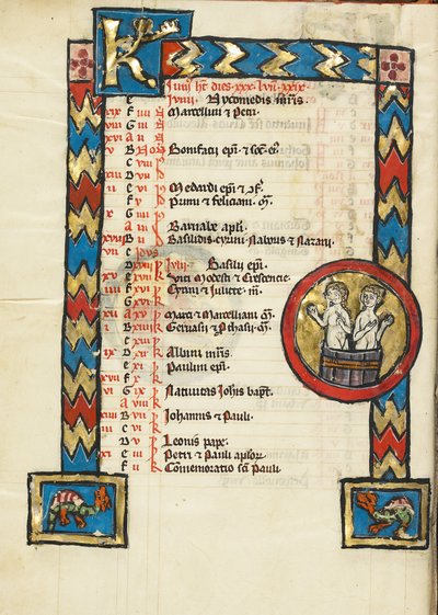 Segno zodiacale dei Gemelli da Unknown artist