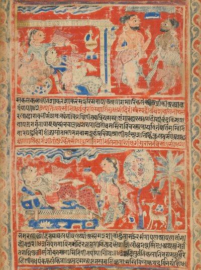 Vasanta Vilasa (dettaglio) da Unknown artist