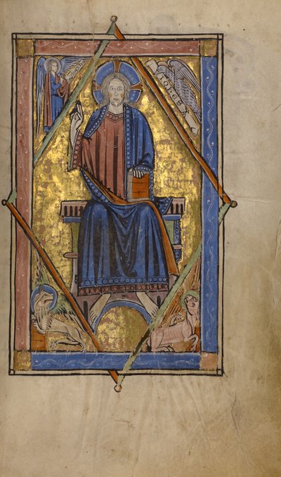 Cristo in Maestà da Unknown artist/maker