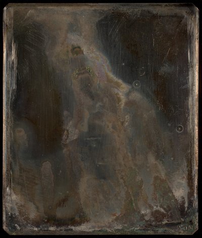 [lastra di dagherrotipo senza immagine]. da Unknown artist/maker