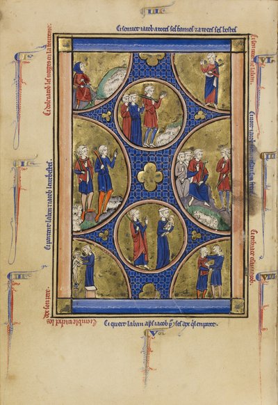 Scene dalla vita di Giacobbe da Unknown artist/maker