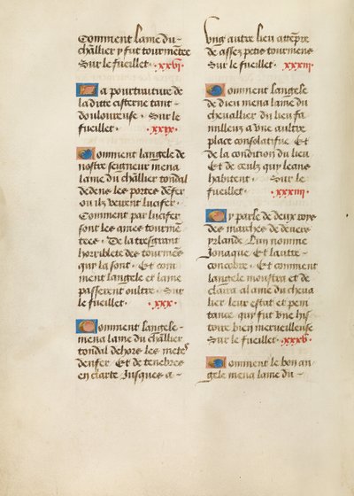Pagina di testo da Unknown artist/maker