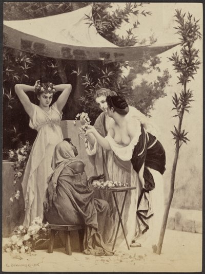 "Il venditore di corone" di Gustave Boulanger da Unknown artist/maker