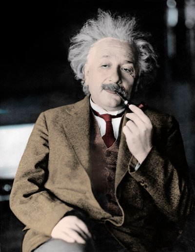 Albert Einstein da Unknown photographer