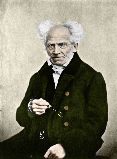 Arthur Schopenhauer (1788-1860), filosofo tedesco da Unknown photographer