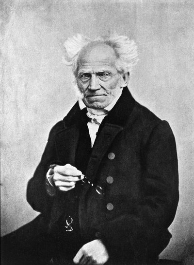 Arthur Schopenhauer (1788-1860), filosofo tedesco. da Unknown photographer