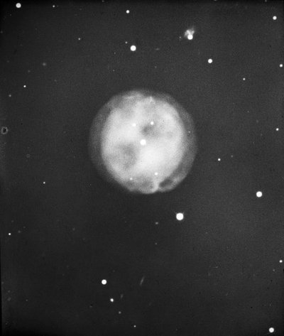 Lastra di vetro astronomica della Nebulosa Civetta in Orsa Maggiore (1910) da Unknown photographer