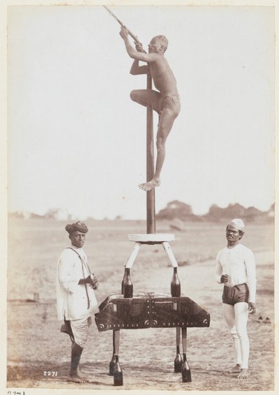 Esercizi atletici al Campo di Esercizio di Delhi da Unknown photographer