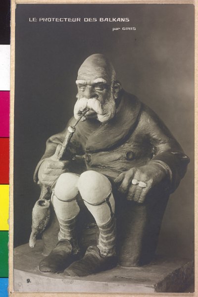 Caricatura di Francesco Giuseppe I da Unknown photographer