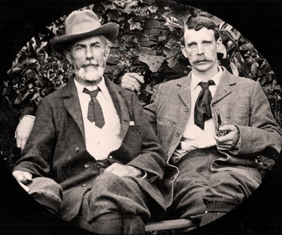 Edward Carpenter e il suo partner George Merrill, c.1900 da Unknown photographer