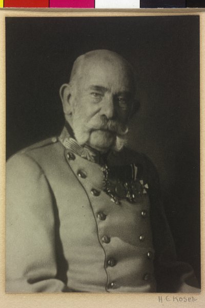 Francesco Giuseppe I da Unknown photographer