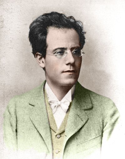 Gustav Mahler (1860 - 1911). da Unknown photographer