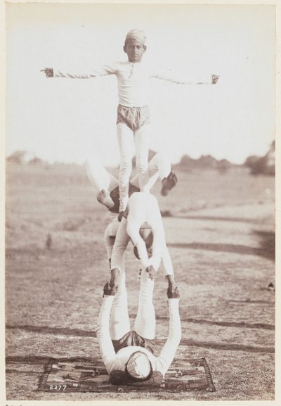 Ginnastica al Campo di Esercizio, Delhi da Unknown photographer