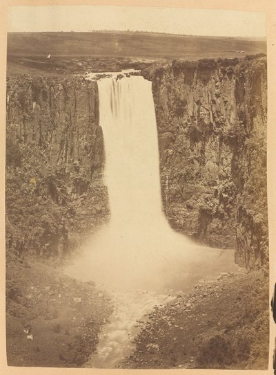 Cascate di Howick, fiume Umgeni, Provincia di Natal, Sudafrica, circa 1882 da Unknown