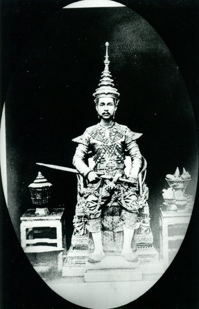 Re Chulalongkorn, c.1880 da Unknown photographer