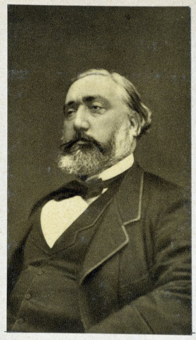 Léon Gambetta nel 1881 da Unknown photographer