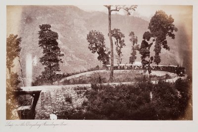 Anello sulla Linea Himalayana di Darjeeling, c.1885 da Unknown photographer