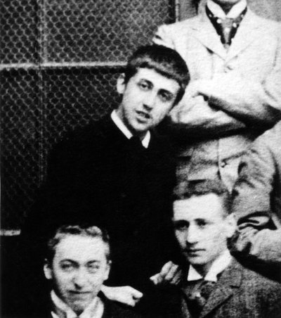 Marcel Proust (1871-1922) al liceo di Parigi, c. 1887 da Unknown photographer