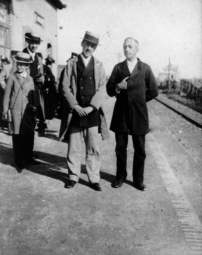 Marcel Proust a Cabourg da Unknown photographer