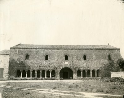 Palazzo della Ragione, abbazia di Pomposa, Emilia-Romagna, Italia, ca 1890 da Unknown photographer