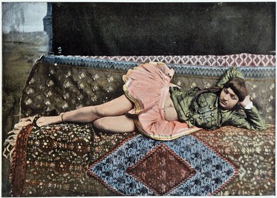 Persiana in un harem di Teheran - fotografia, fine XIX secolo da Unknown photographer