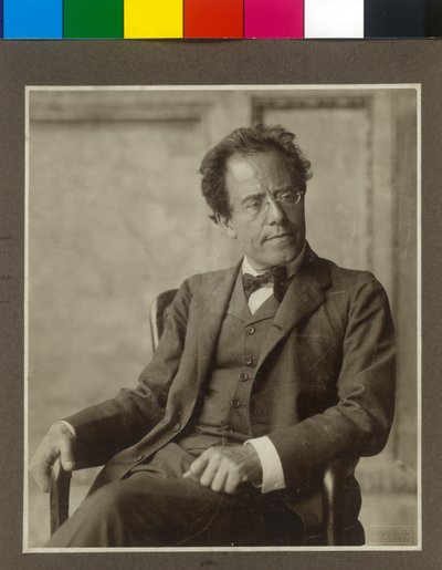 Ritratto di Gustav Mahler da Unknown photographer