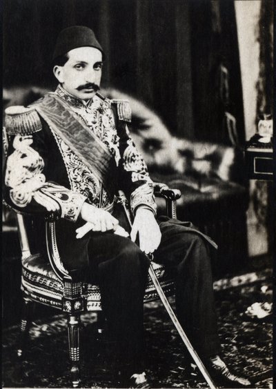 Ritratto di Abdulhamid II, sultano dell