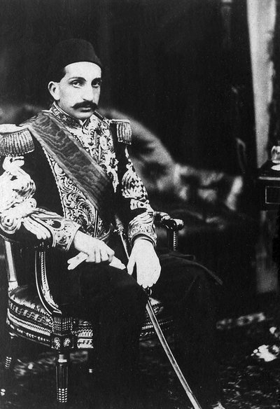 Ritratto di Abdulhamid II (1842-1918), Sultano dell