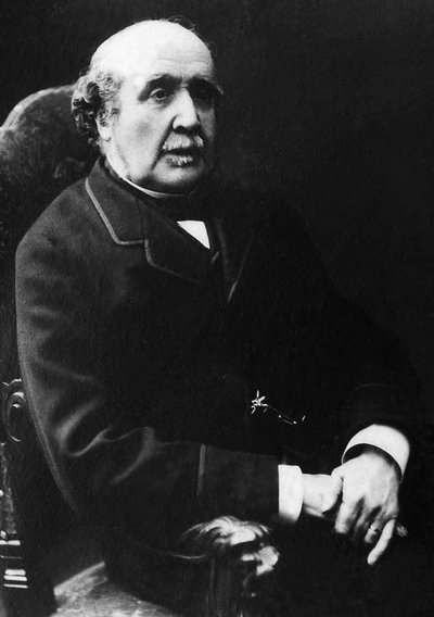 Ritratto di Albert, Duca di Broglie (1821-1901), storico e politico francese. da Unknown photographer