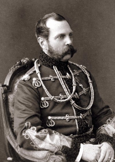 Ritratto di Alessandro II, Imperatore di Russia da Unknown photographer