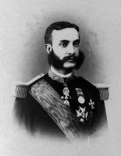 Ritratto di Alfonso XII (1857-1885), re di Spagna dal 1874 al 1885 dopo un lungo esilio in Europa da Unknown photographer