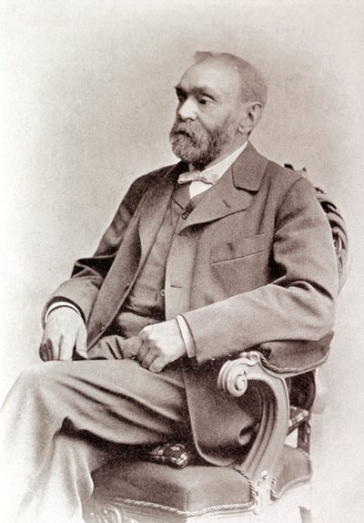 Ritratto di Alfred Nobel da Unknown photographer