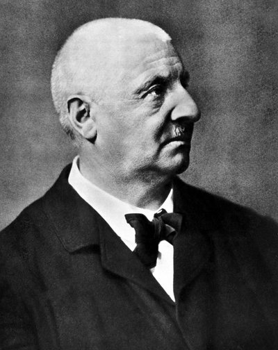 Ritratto di Anton Bruckner (1824 - 1896), compositore austriaco. da Unknown photographer