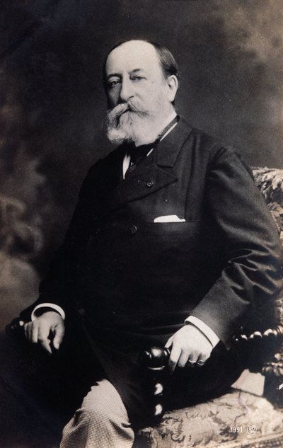 Ritratto di Camille Saint Saens da Unknown photographer