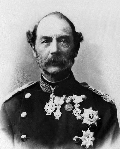 Ritratto di Christian IX, re di Danimarca (1818-1906). da Unknown photographer