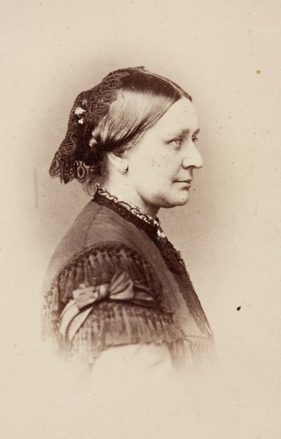 Ritratto di Clara Schumann da Unknown photographer