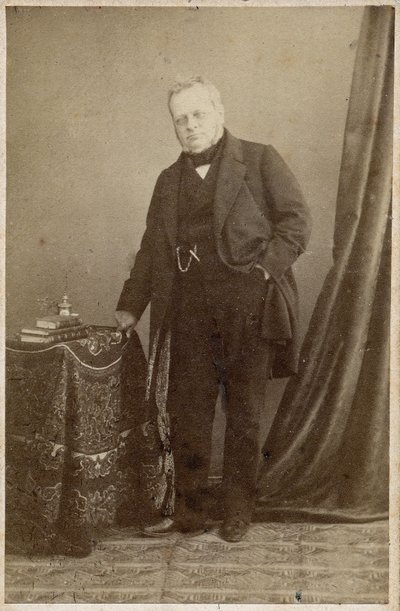 Ritratto del Conte Camillo Benso di Cavour (1810-61) - circa 1855 da Unknown photographer