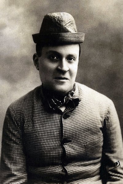 Ritratto di Dranem (1869-1935), cantante francese e star del music hall da Unknown photographer