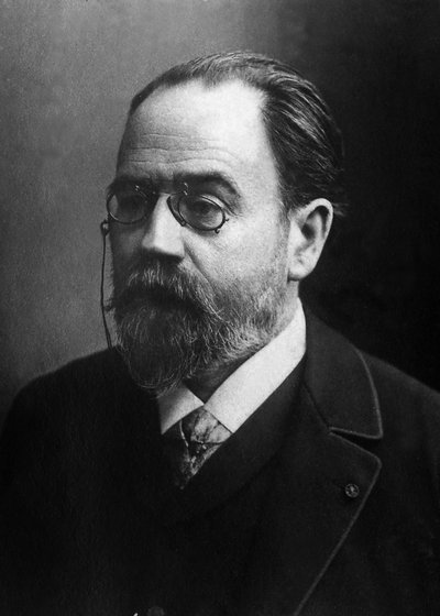Ritratto di Emile Zola da Unknown photographer