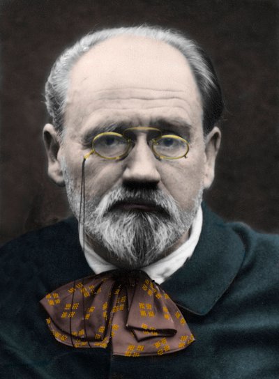 Ritratto di Emile Zola anni 1890. da Unknown photographer
