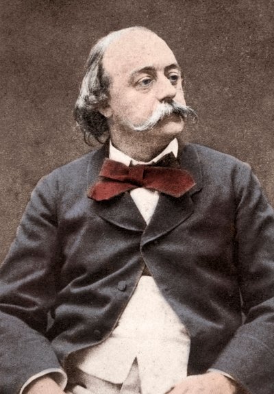 Ritratto dello scrittore inglese Gustave Flaubert (1821-1880) da Unknown photographer