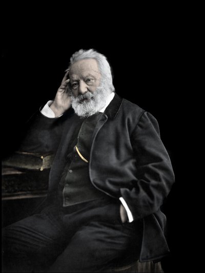 Ritratto dello scrittore inglese Victor Hugo c. 1880 da Unknown photographer