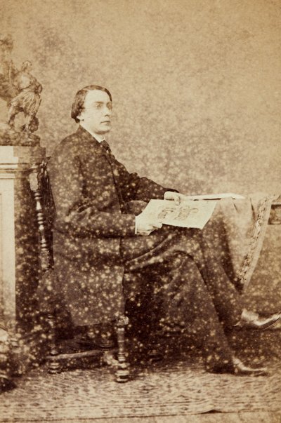 Ritratto di Ernst Pauer da Unknown photographer