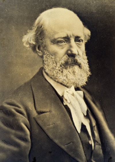 Ritratto di Eugene Viollet-le-Duc (Viollet le Duc) (1814-1879). sd. XIX secolo da Unknown photographer