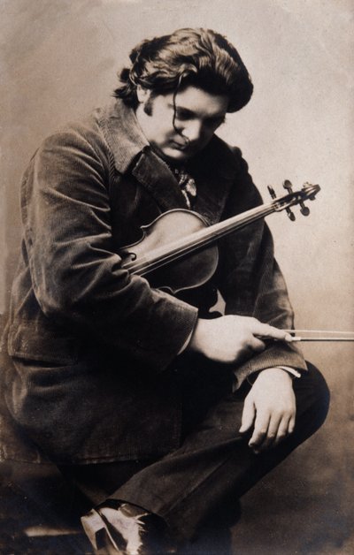 Ritratto di Eugene Ysaye da Unknown photographer